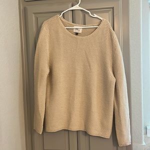Cream oversized sweater